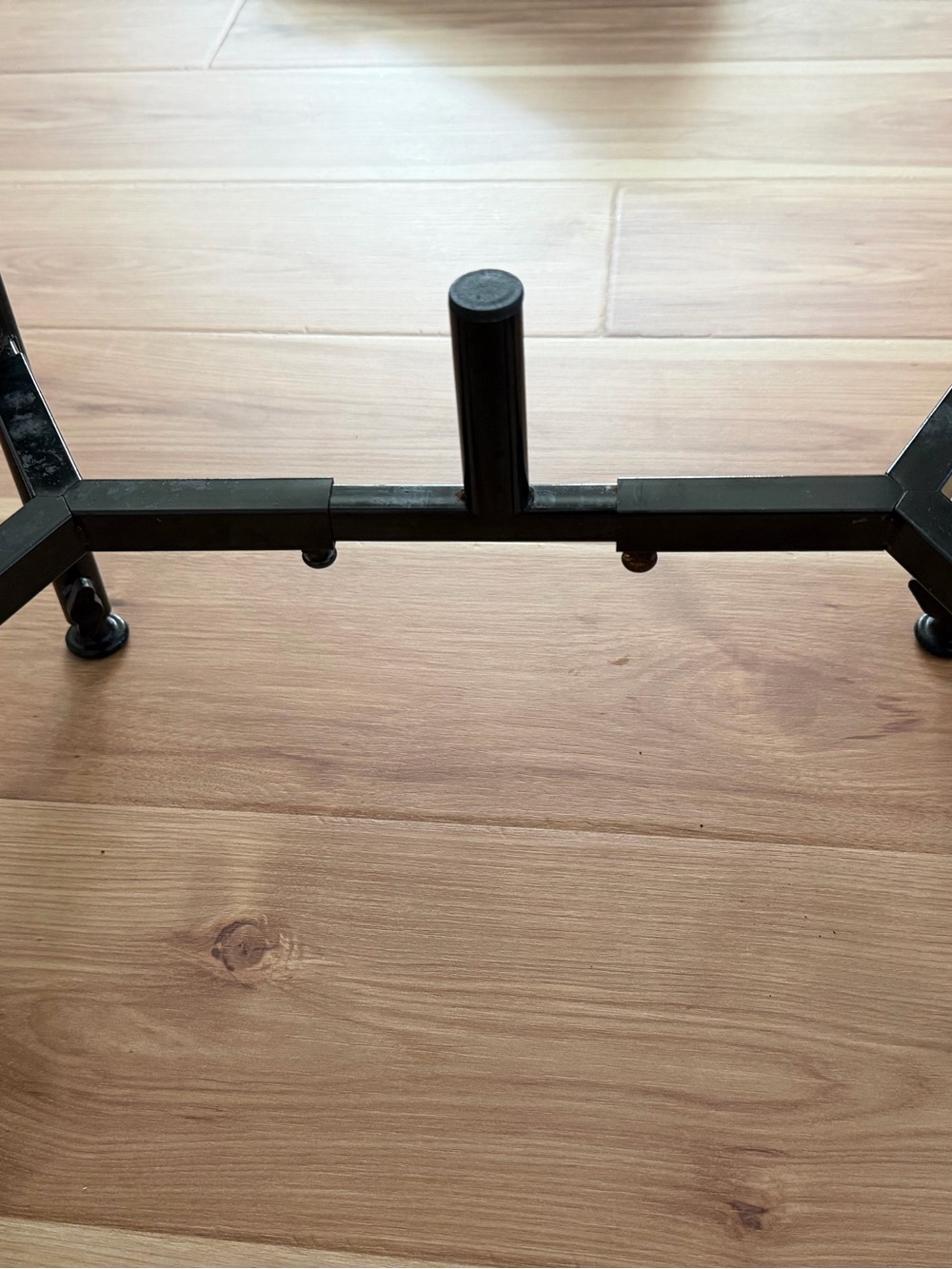 Adjustable Metal Elevated Double Pet Bowl Rack